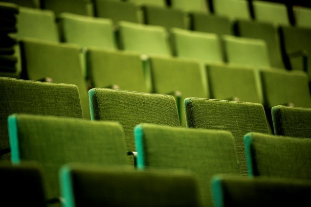 Chairs in an auditorium