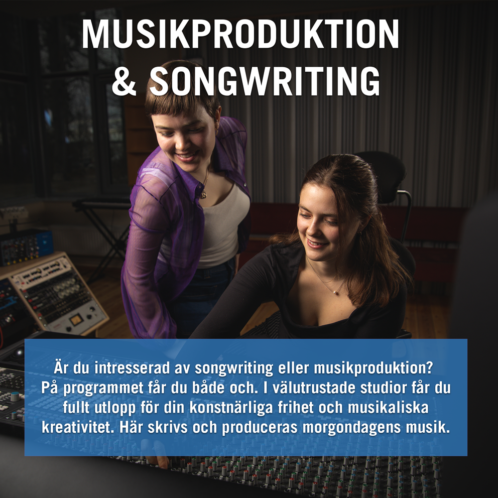 Musikproduktion inriktning Koka