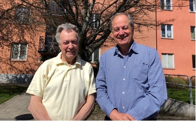 Prof.em. Göran Wallin, Örebro och Prof. em. Olle Ljungqvist, Örebro.