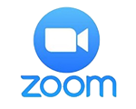 Logotyp för Zoom