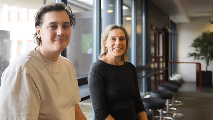 Max Vermunt och Johanna Björklund. 