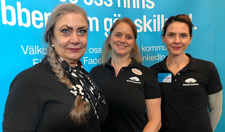 Katarina Modahl, Linda Carlsson och Elinor Ekblad