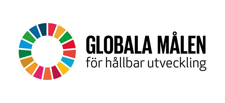 Globala målen hållbar utveckling logga