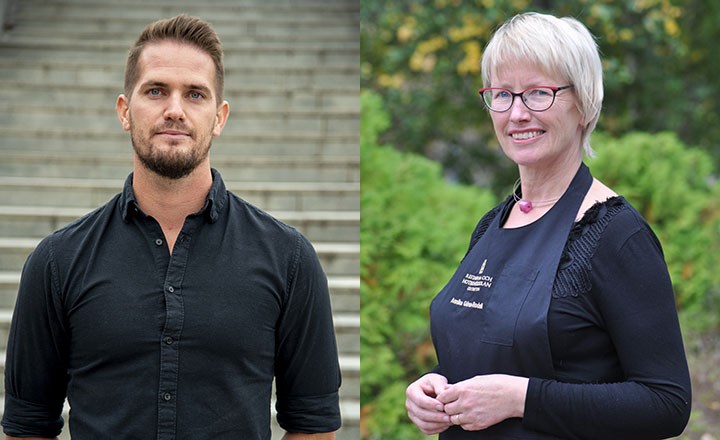 Joakim Petersson och Annika Göran Rodell