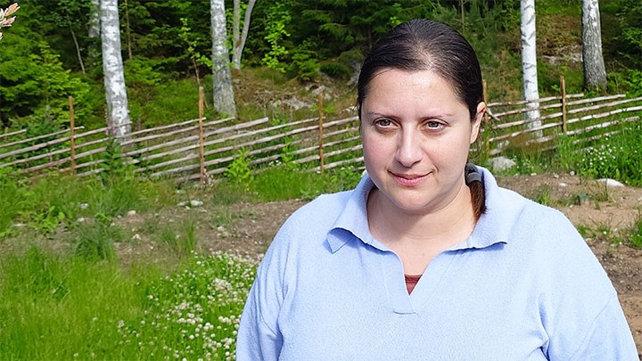 Nanna Stahre, doktorand i kemi vid Örebro universitet