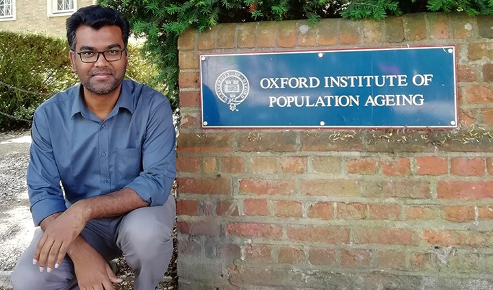 Owasim Akram in Oxford. 
