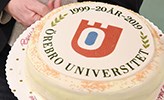 Tårta Örebro universitet 20 år