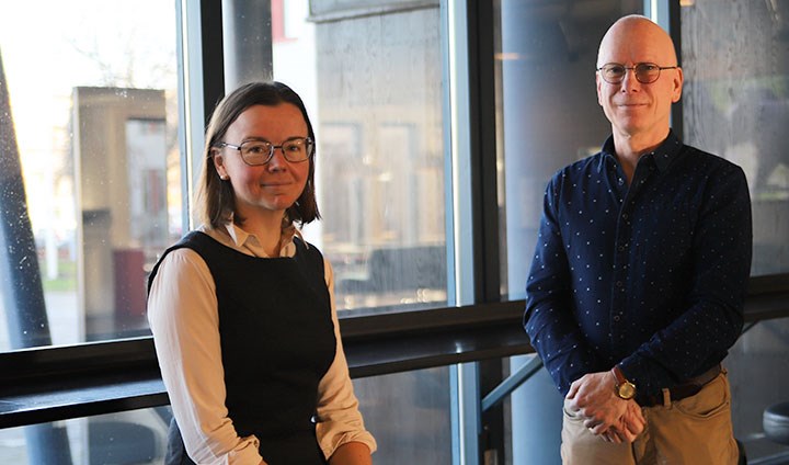 Sabina Du Rietz och Jörgen Stenlund.