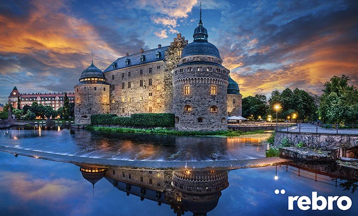 View of Örebro castle.