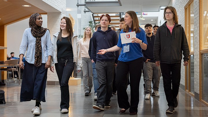 Ellen Funke, studentambassadör för Linje 14