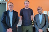 Photo after defence of Jens,David and Claus