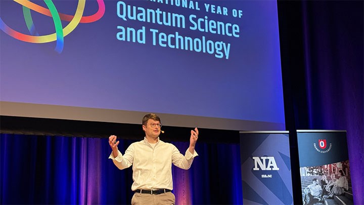 Hugo Strand föreläser