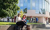 Exterior University library 