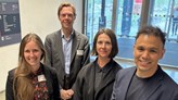 Representater i seminariet MV Researche Day Julia, Rode, Robert Brummer, Annika Juliussen, Victor Castro Alves 