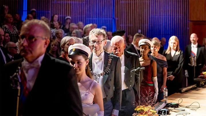 Örebro University’s new vice-chancellor was inaugurated with pomp and ceremony.