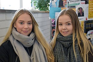 Malin Johansson och Hanna Stenholm