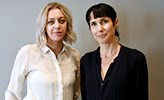 Rebecca Lennartsson och Ida Flink. 