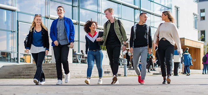 Studenter som har jobb