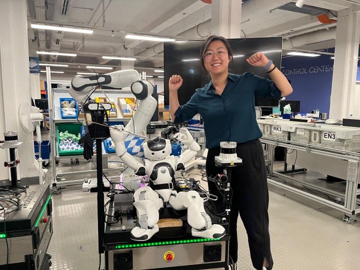 Doktorand och robot