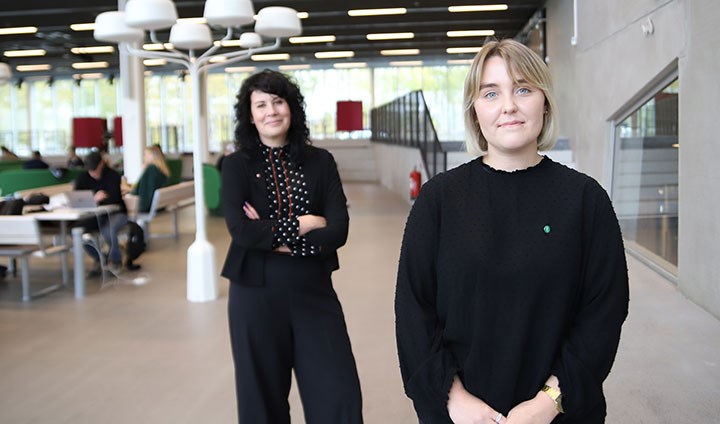 Anna-Karin Andershed och Kristin Törnqvist.