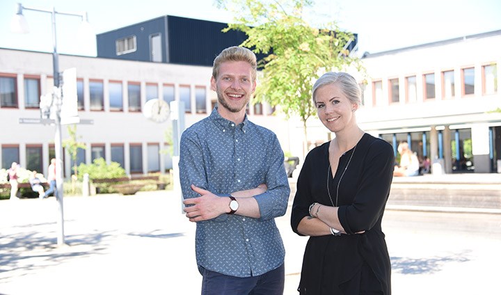 Anders Wahlström och Emma Alenbrand