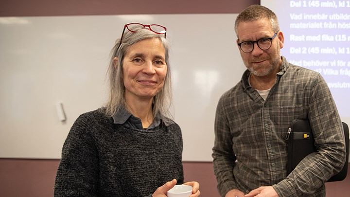 Anna Hellertz och Magnus Ögren.