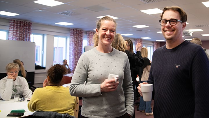 Malin Hagström och Marcus Sundhäll.