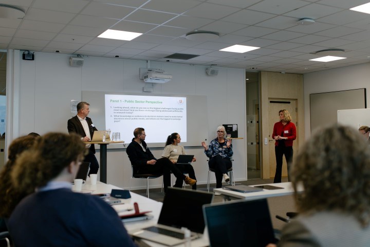 Panelsamtal i samband med PAN Swedens miniconferens