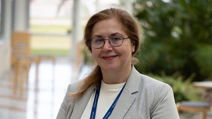 Alexandra Metsini, doktorand vid Örebro universitet.