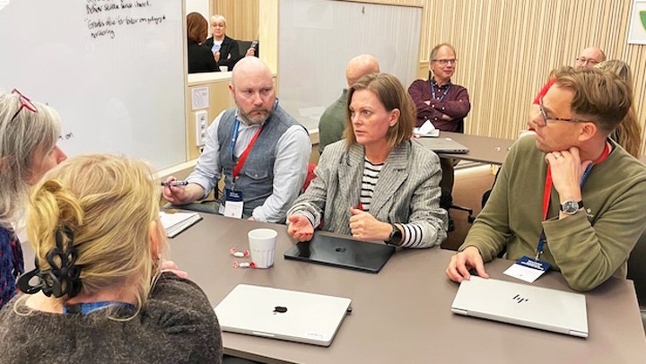 Anna Hellertz, Frida Harvey, Hannu Larsson, Anna-Karin Larsson och Marcus Sundhäll.