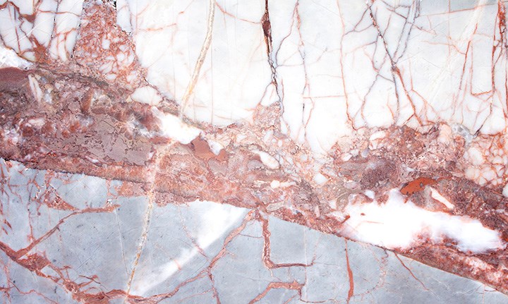 Marble texture, pink and white color