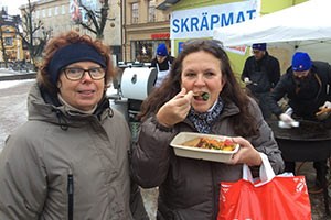 Inger Kniström och Mervi Larsson