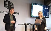 Fredric Öjebrandt och Pia Ridderby vill skapa en mötesplats för entreprenörer som är intresserade av hållbarhet.