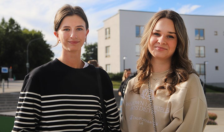 Thilda Laurén och Lova Isaksson