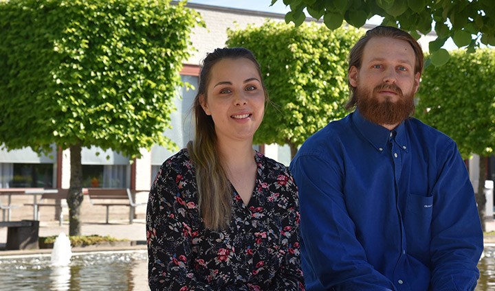 Frida Bood och Johan Stjernkvist 