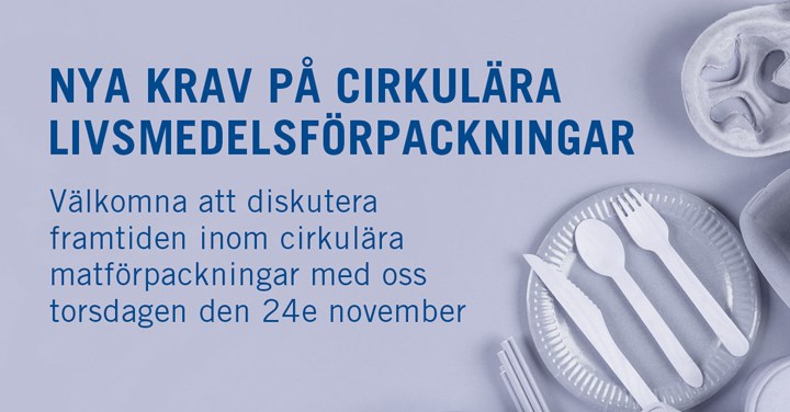 Cirkulära livsmedelsförpackningar