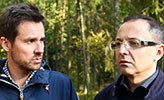 Forskarna Andreas Nilsson och Fawzi Kadi