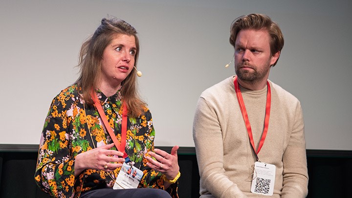 Emelie Fågelstedt och Rasmus Tammia