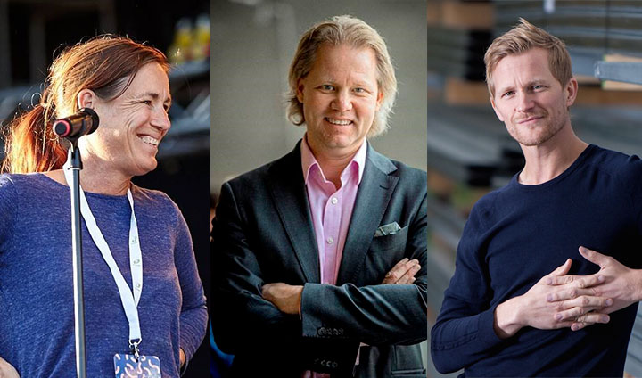 Anja Skans, Tommy Borglund och Jonas Olsson