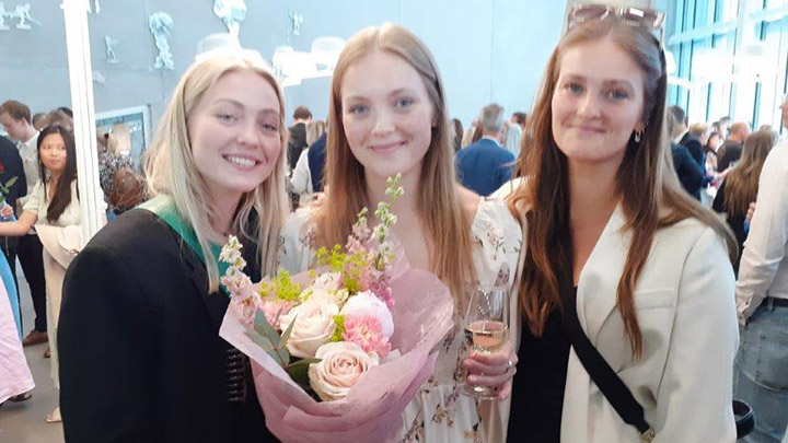 Maja Dahlqvist, Stina Dahlqvist och Frida Dahlqvist.