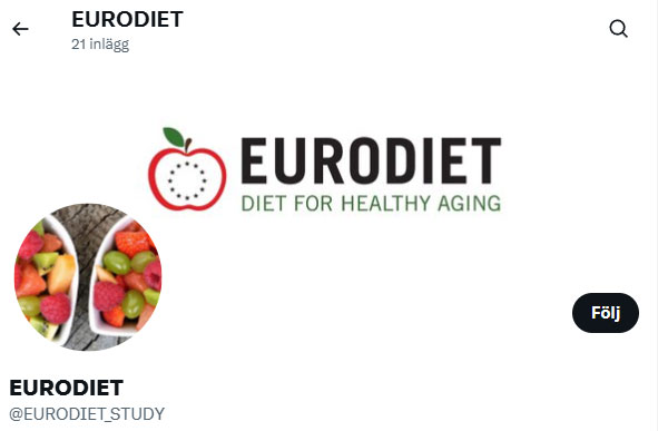 Eurodiet, diet for healthy aging