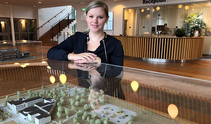 Beatrice Fors i Entréhuset 