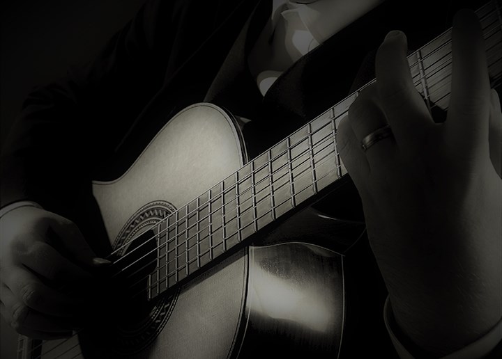 En klassisk gitarr