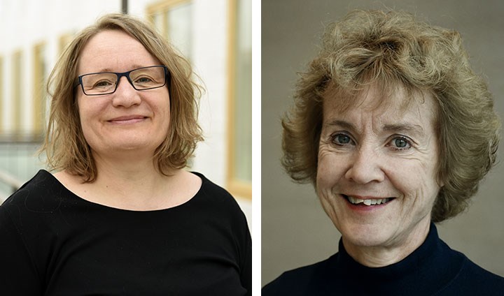 Headshots of Franziska Klügl and Hildegunn Kyvik Nordås.