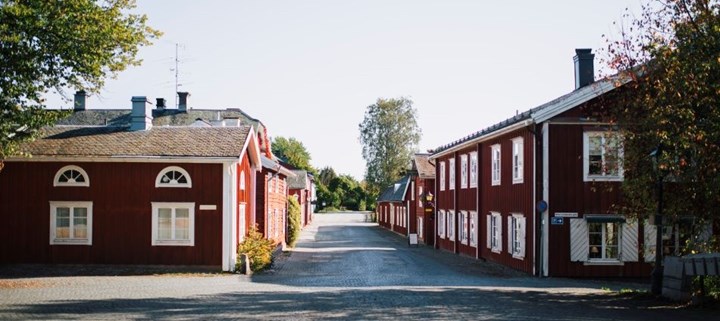 Picture of old buildings in Grythyttan