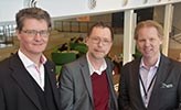 Sven Helin, Magnus Frostenson och Tommy Borglund.