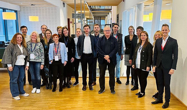 Representanter från fakulteter för medicin och hälsa inom NEOLAiA-alliansen diskuterade framtida samarbeten inom både forskning och utbildning.  