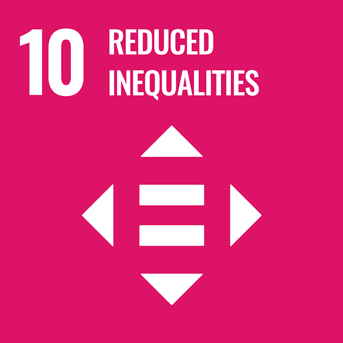 Icon Goal 10 Reduced inequality
