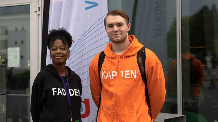 Eric Lindberg och Stephanie Ssemwogerere.