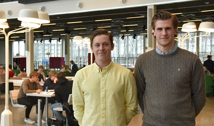 Niklas Busck och Kevin Ewerlöf